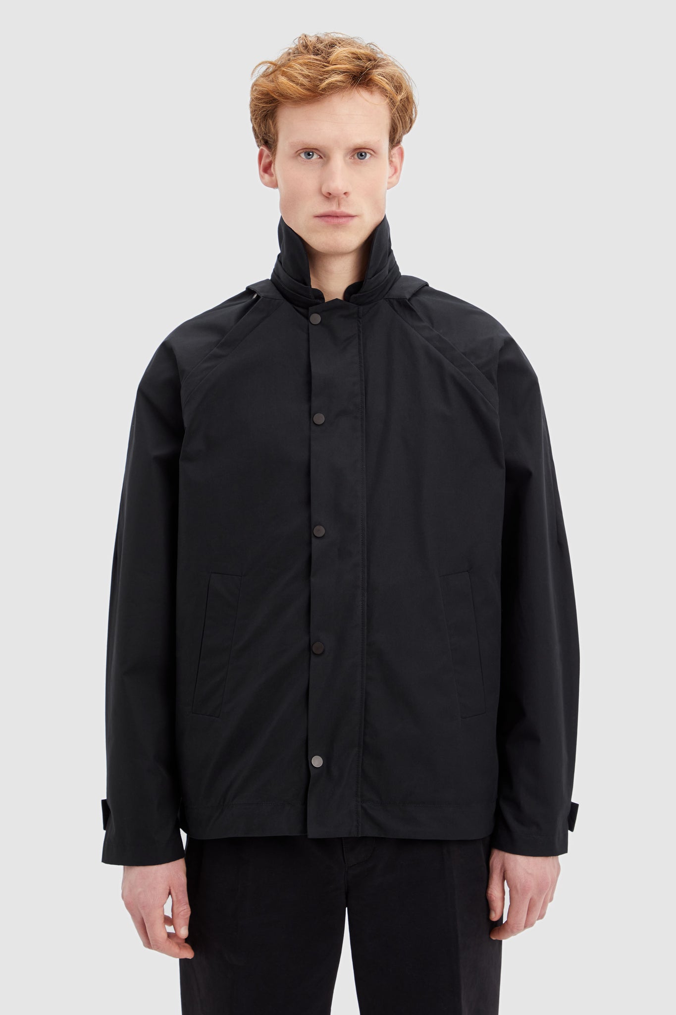 100% Organic Cotton Jacket in colour black  